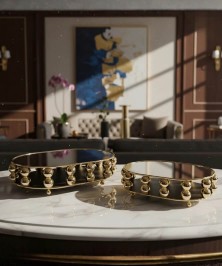 ZEYVE BONCUK OVAL 2-PIECE JARDINYER 22x30x8-28x36x8